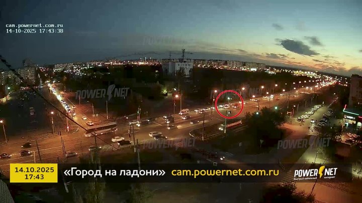 ДТП (авария г. Волжский) пр. Дружбы - ул. Александрова 14-10-2025 17-43 в Волжском, 15.10.2025 в 08:30