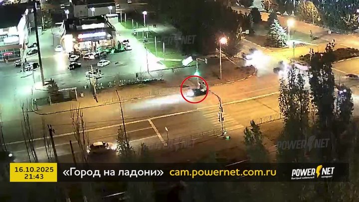 Сбит пешеход г. Волжский, ул. Мира - ул. Александрова 16-10-2025 21-43 в Волжском, 17.10.2025 в 09:00