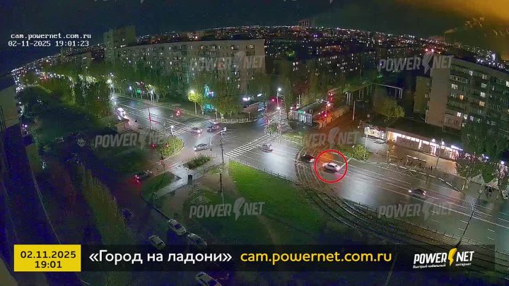 ДТП (авария г. Волжский) пр. Ленина - ул. Академика Королёва 02-11-2025 19-01 в Волжском, 03.11.2025 в 13:30