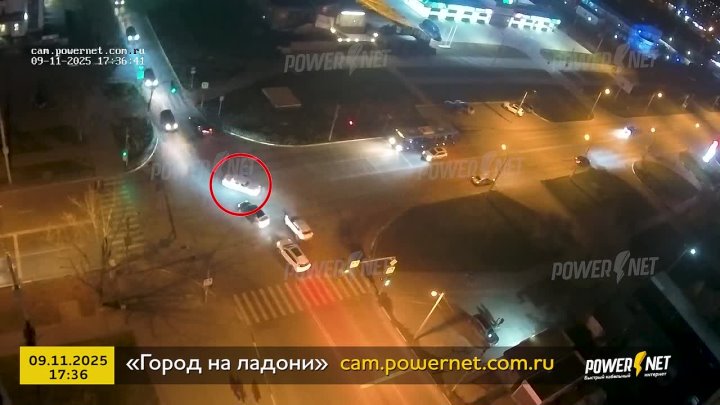 ДТП (авария г. Волжский) ул. Мира - ул. 87 Гвардейской Дивизии 09-11-2025 17-36 в Волжском, 11.11.2025 в 14:30