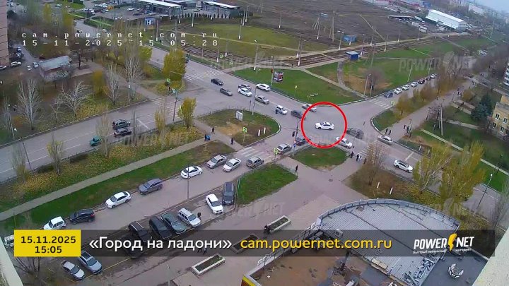 ДТП (авария г. Волжский) ул. Дружбы - ул. Оломоуцкая 15-11-2025 15-05 в Волжском, 16.11.2025 в 10:30