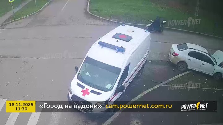 ДТП (авария г. Волжский) ул. 19 Партсъезда - ул. Свердлова 18-11-2025 11-30 в Волжском, 18.11.2025 в 16:00