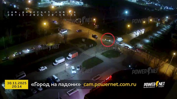 ДТП (авария г. Волжский) пр. Дружбы - ул. Оломоуцкая 30-11-2025 20-14 в Волжском, 02.12.2025 в 11:30