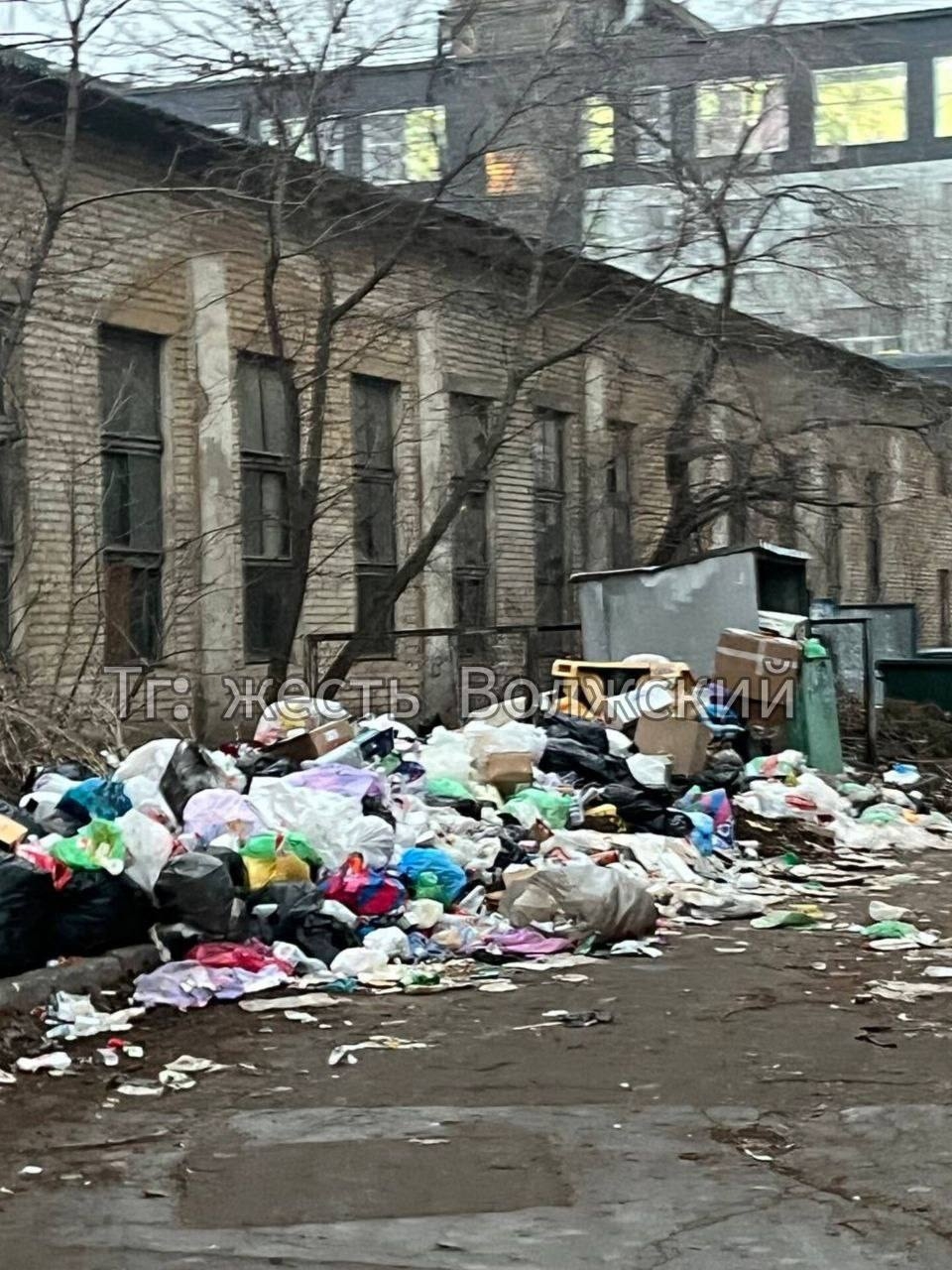🚨 Утопаем в мусоре! в Волжском, 06.12.2025 в 15:00