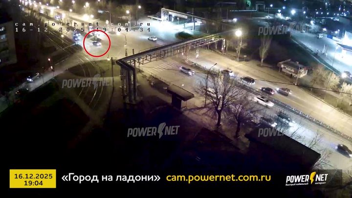 ДТП (авария г. Волжский) ул. Карбышева - ул. Академика Королева 16-12-2025 19-04 в Волжском, 17.12.2025 в 12:00