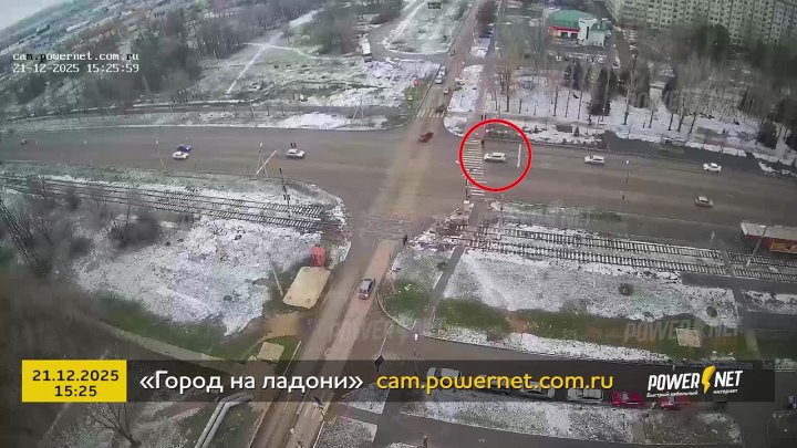 ДТП (авария г. Волжский) ул. Александрова - ул. Пушкина 21-12-2025 15-26 в Волжском, 22.12.2025 в 08:30