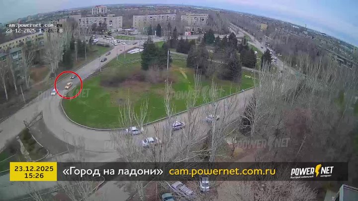 ДТП (авария г. Волжский) ул. Карбышева - ул. Энгельса 23-12-2025 15-26 в Волжском, 23.12.2025 в 19:30