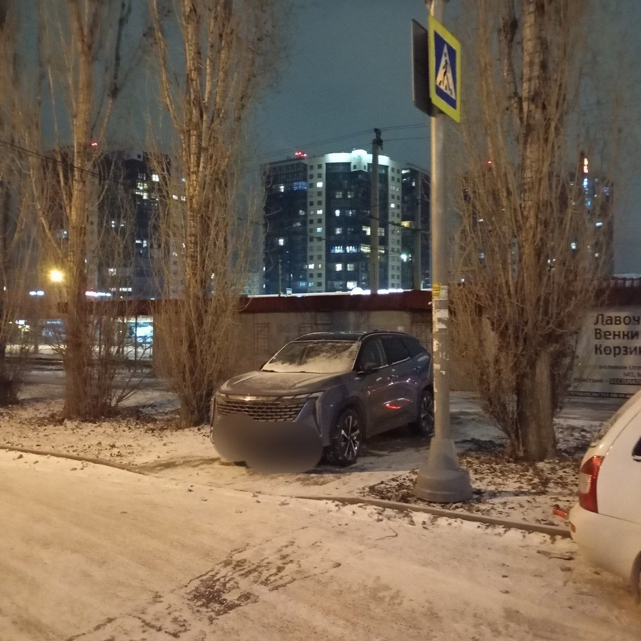 Мастер парковки, на Мира, 47а, как люди с коляской должны проходить? в Волжском, 27.12.2025 в 17:00