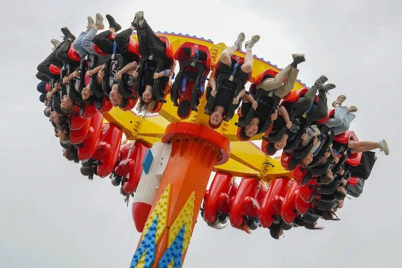 ✨️Экстремальные аттракционы ЦПКиО возобновили работу после зимы  в Волжском, 26.03.2026 в 10:30