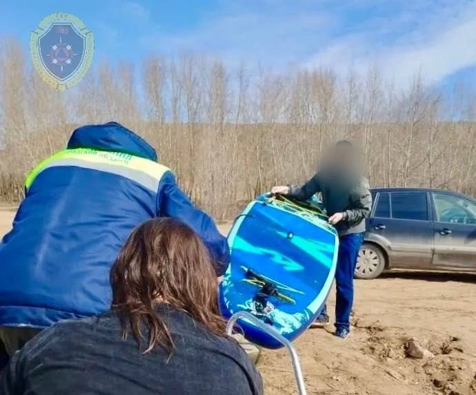 В Волжском спасли двух сапбордистов в Волжском, 30.03.2026 в 10:00