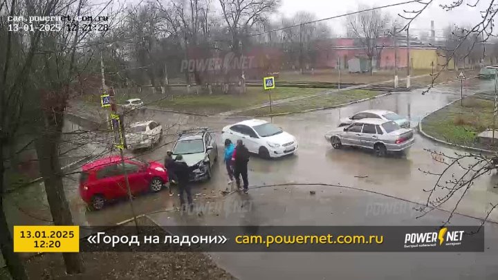 ДТП (авария г. Волжский) ул. Карла Маркса - ул. Свердлова 13-01-2025 12-20 в Волжском, 13.01.2025 в 20:50