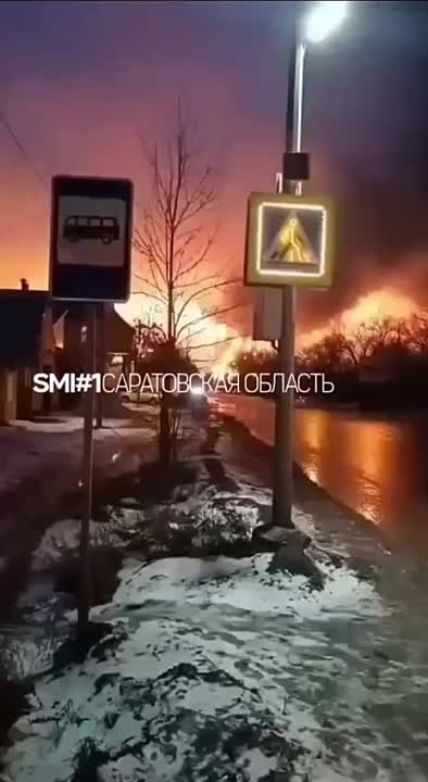 ВСУ вновь атаковали соседнюю Саратовскую область в Волжском, 14.01.2025 в 16:25